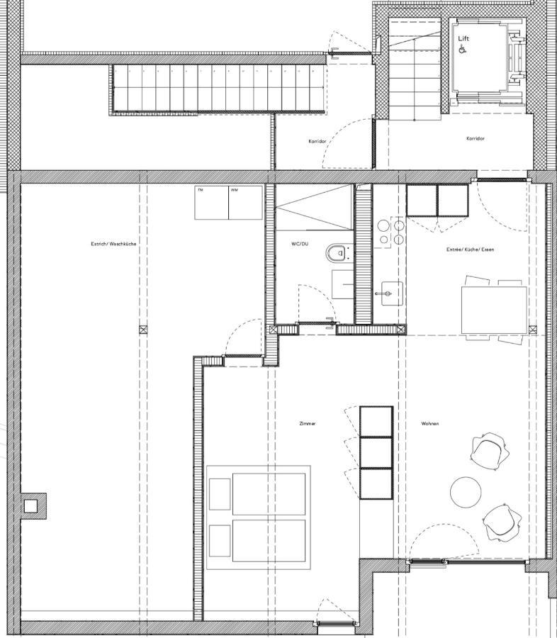 Appartamento Studio Mattawaldstrasse 17A Davos Esterno foto